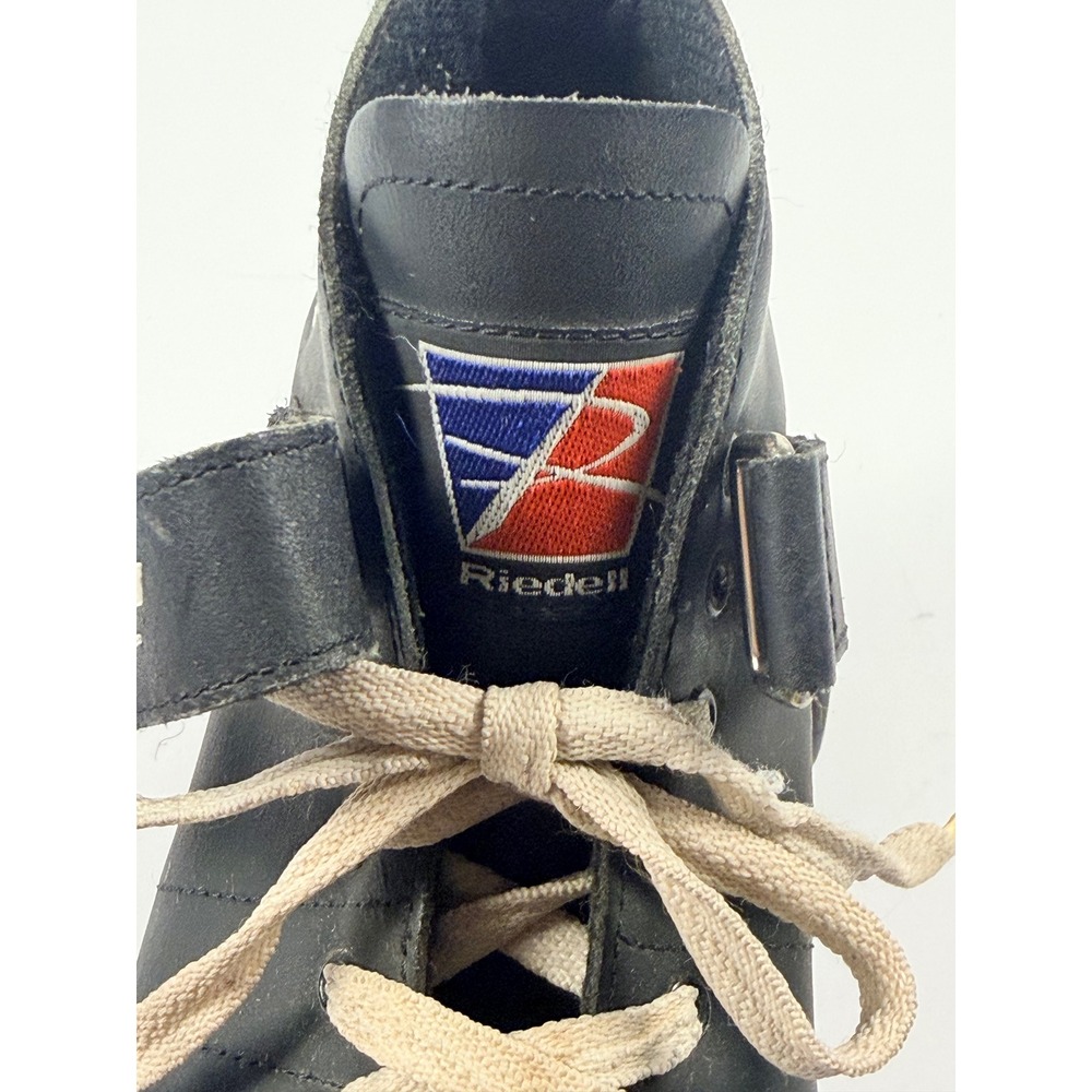 Riedell Carrera Roller Skates Black Speed Quad Skates Hyper 95A Wheels Size 9 - Picture 7 of 10